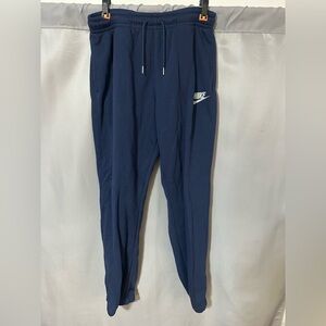 Nike Men’s Joggers Sweatpants Size Large Navy Blue Athletic Lounge